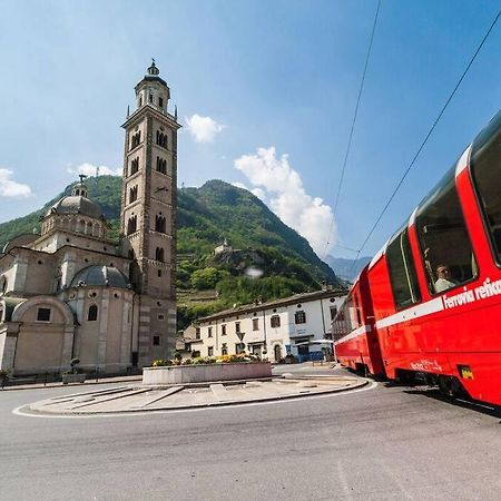 La Fossola - Vicino Al Bernina Express Apartman Tirano Kültér fotó